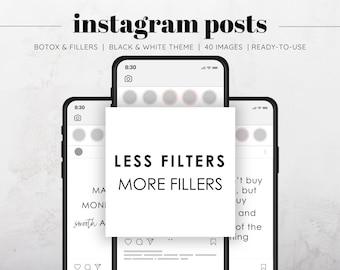 40 Botox and Facial Fillers Instagram Posts and Quotes, Botox Quotes, Medical Spa Instagram Posts, Skincare Instagram Posts, Med Spa Posts