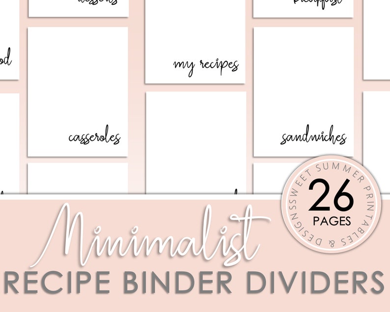 Recipe Binder Dividers Recipe Binder Printable Sections Etsy recipe-binder-dividers-recipe-binder-printable-sections-etsy