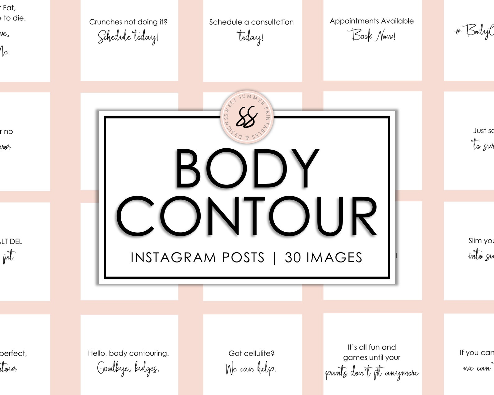 30 Body Contouring Instagram Posts and Quotes Body Contour Etsy