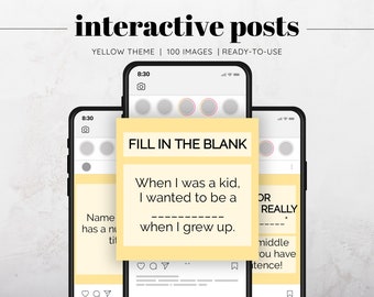 100 Yellow Facebook Games Interactive Posts, Social Games, Social Media Posts, Instagram Posts, Facebook Posts, Facebook Engagement