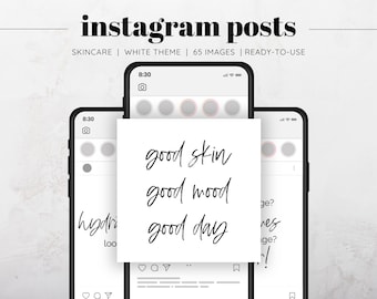 65 Skincare Esthetician Instagram Posts, Skincare Quotes, Social Media Posts, Instagram Skin Templates, Esthetician Quotes, Esthetician Post