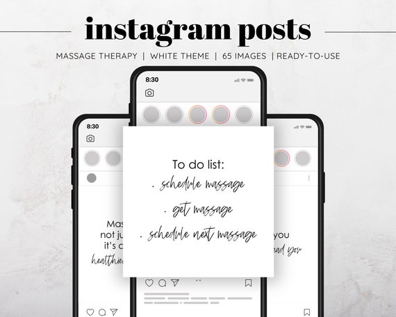 65 Massage Therapist Instagram Posts, Massage Therapy Quotes, Social Media Posts, Instagram Spa Templates, Spa Quotes, Instagram Spa Posts