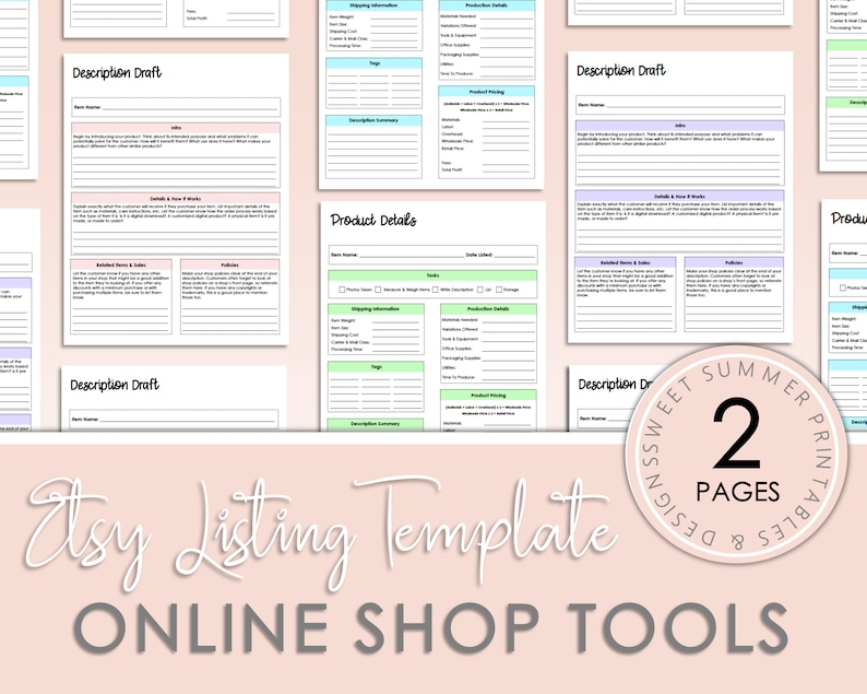 Etsy Listing Template Product Listing Template Product Etsy Etsy Listing Template Product Listing Template Product Etsy
