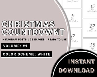 Instagram Countdown Puzzle Feed Template In Canva Etsy France