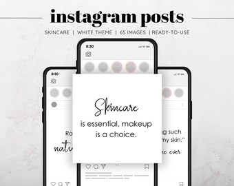 65 Skincare Esthetician Instagram Posts, Skincare Quotes, Social Media Posts, Instagram Skin Templates, Esthetician Quotes, Esthetician Post