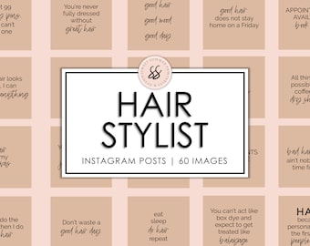 60 Hair Stylist Tan Instagram Posts, Hair Stylist Quotes, Instagram Hair Templates, Hairdresser Quotes, Hairdresser Posts