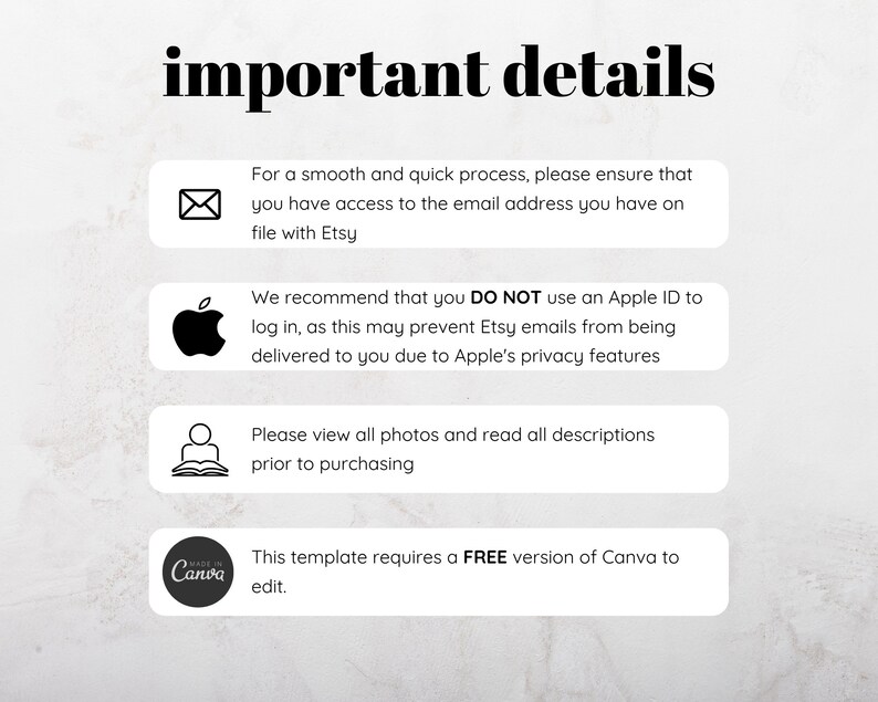 Minimalist Boutique Email Signature Template, Email Signature, Reseller ...
