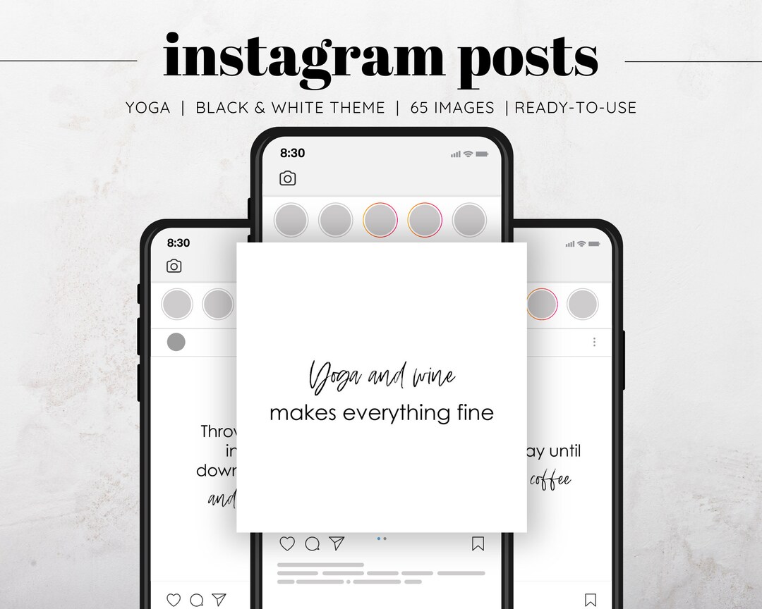 65 Yoga Instagram Posts, Yoga Quotes, Social Media Posts, Instagram ...