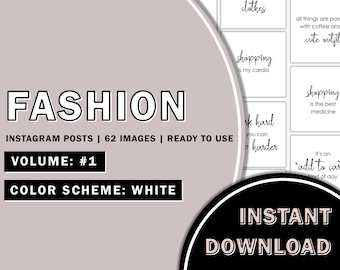 62 publicaciones de Instagram de boutiques de moda, publicaciones de tiendas de ropa, citas de moda, citas de compras, publicaciones de seguidores de agradecimiento, publicaciones en redes sociales
