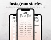 52 Instagram Influencer Engagement Booster Story Templates, Instagram Q&A Story Templates, Instagram Games Posts, Instagram Boutique Posts