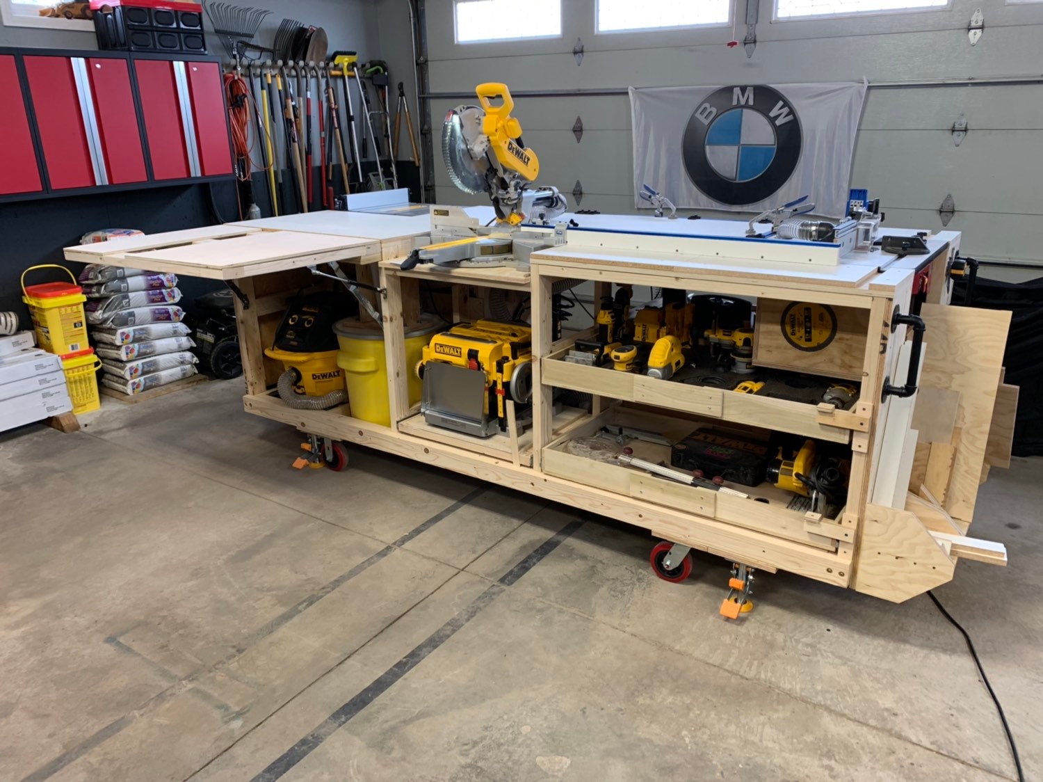 METRIC VERSION** PDF Mobile Project Center Workbench Plans