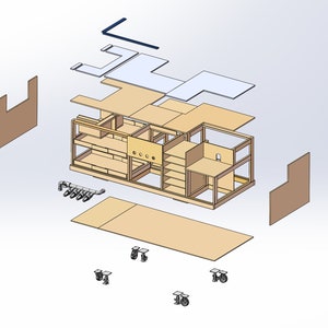 Custom Project Center - SOLIDWORKS 2018 MODEL SOLAMENTE