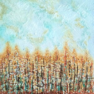 Original Abstract Wall Art - &quot;Autumn Colours&quot; - Seasons of Trees series