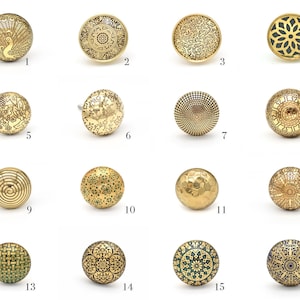 brass knobs