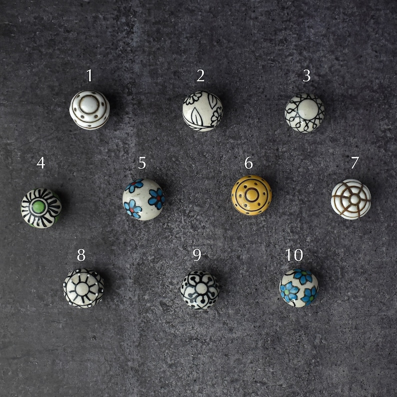 ceramic knobs
