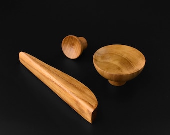 Rose Wood Cabinet Drawer Handles and Knobs Sleek Wooden Dresser Drawer Handles Cabinet Handles Profile Pulls