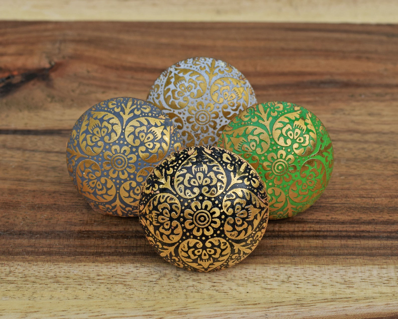 Set of Moroccan Brass Knobs Knobs Dresser Drawer Knob Etsy