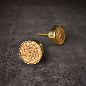 rattan drawer knob
