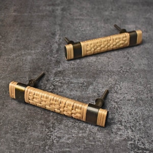 rattan dresser handle