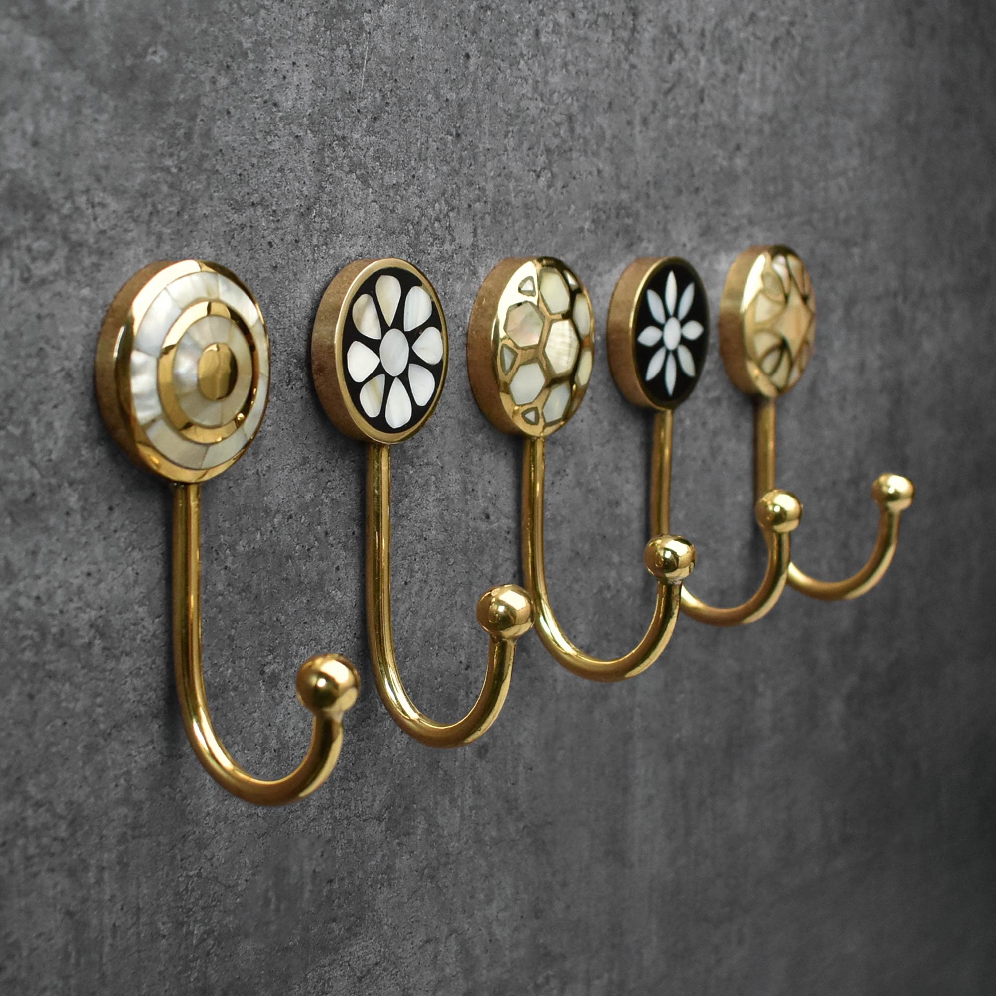 Nordic Creative Vintage Brass wall Hook bow decorative Hook Wall Hook  Bedroom porch bathroom hanging coat and hat hook - AliExpress