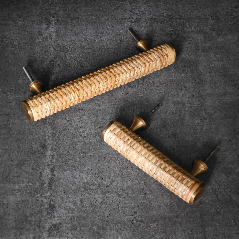 rattan drawer handle