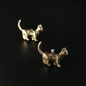 Vintage kattenkast ladeknoppen antieke dierenkast deurknoppen handgrepen