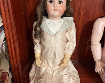 30” Antique Handwerck German bisque doll
