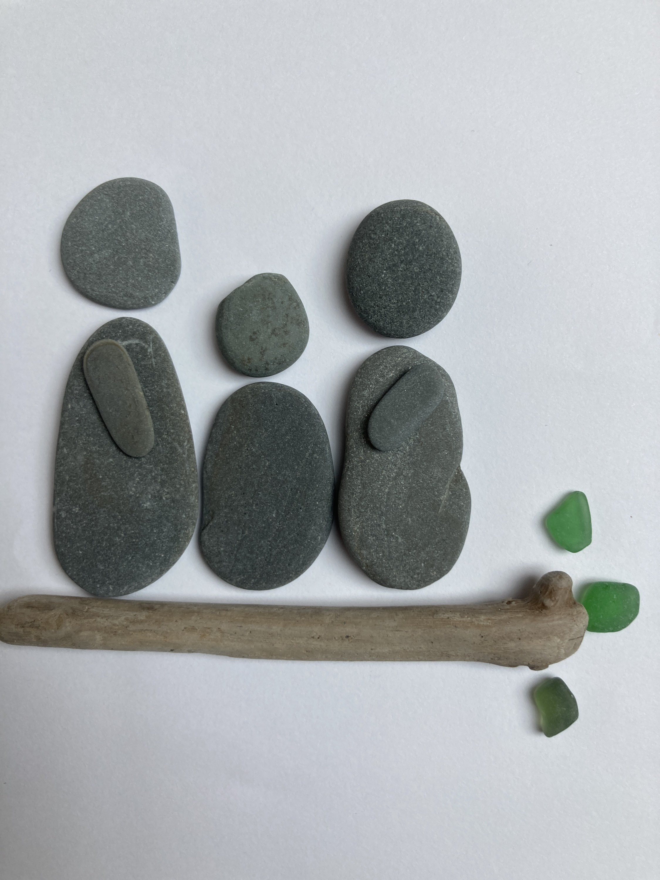 Pebbles for Pebble Art Driftwood and Sea Glass 3 Etsy UK