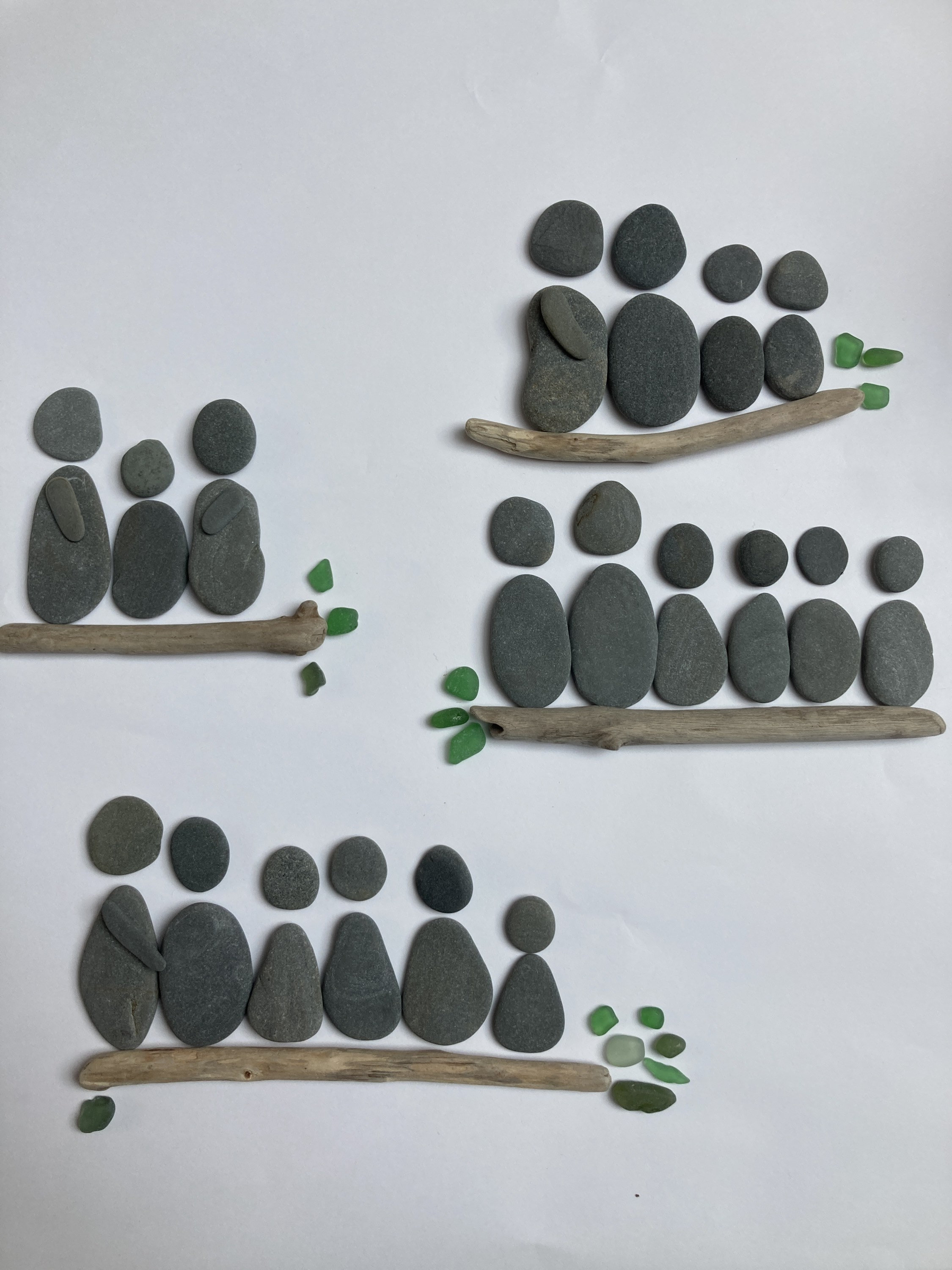 Pebbles for Pebble Art Driftwood and Sea Glass 3 Etsy UK