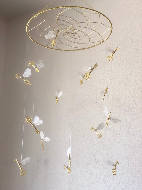 Harry Potter Inspired Flying Keys Baby Mobile Etsy