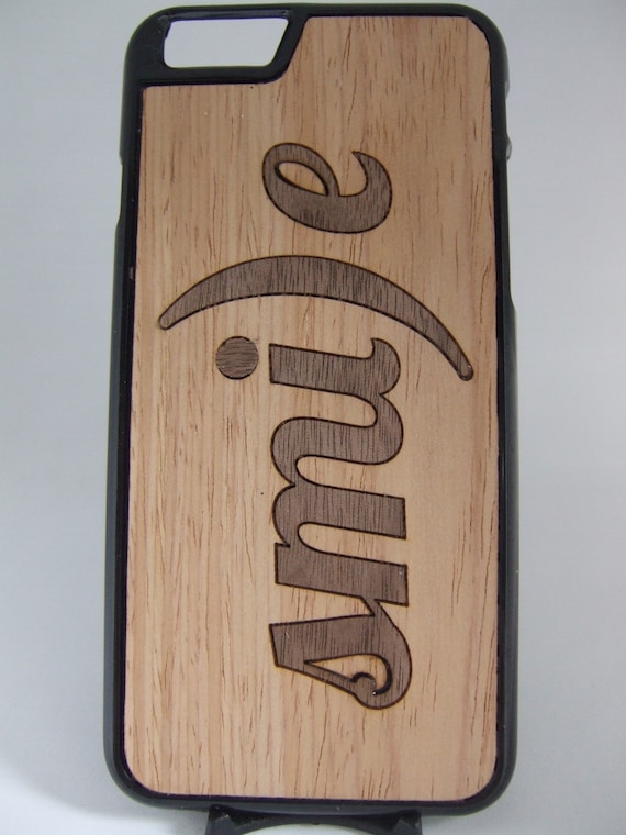 case wood Iphone 7 text 01 case wood Iphone 7 text 01