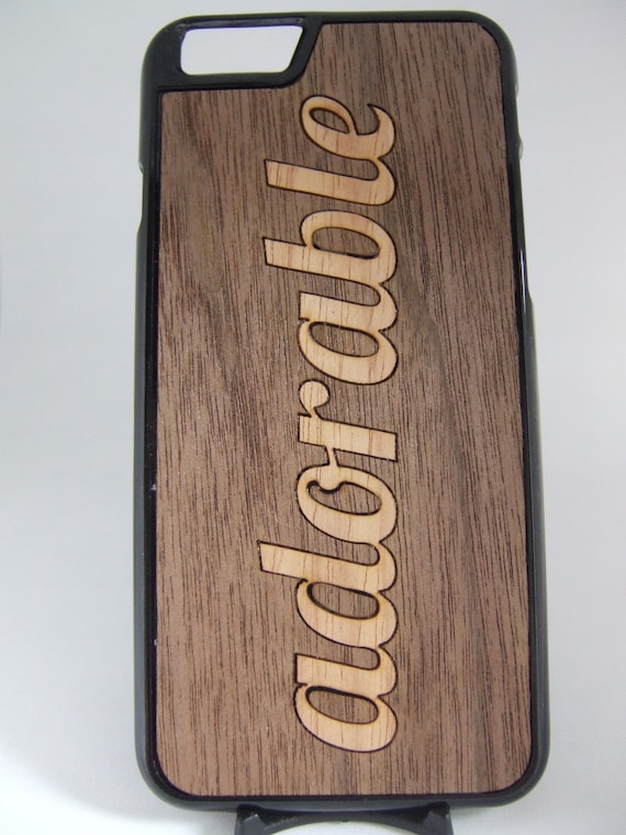case wood Iphone 7 text 01 case wood Iphone 7 text 01