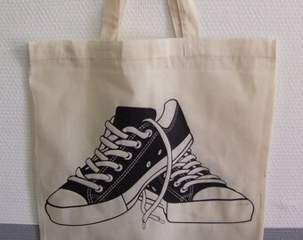 sac coton  " basket "