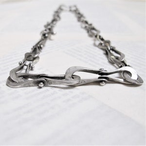 Keltische Viking ketting zwarte zilveren ketting