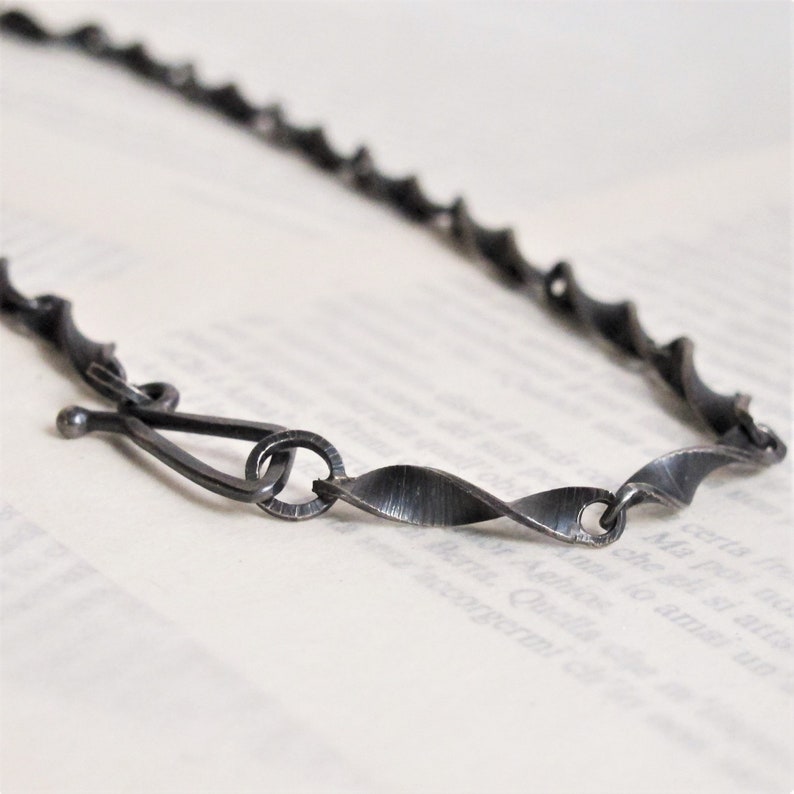 Collana Bizantina Uomo RWQIAN - Acciaio Inox Argento/Nero/Oro, 4/6/8mm, Lunghezza 45-70cm, Stile Vichingo Hip Hop - Foto 10