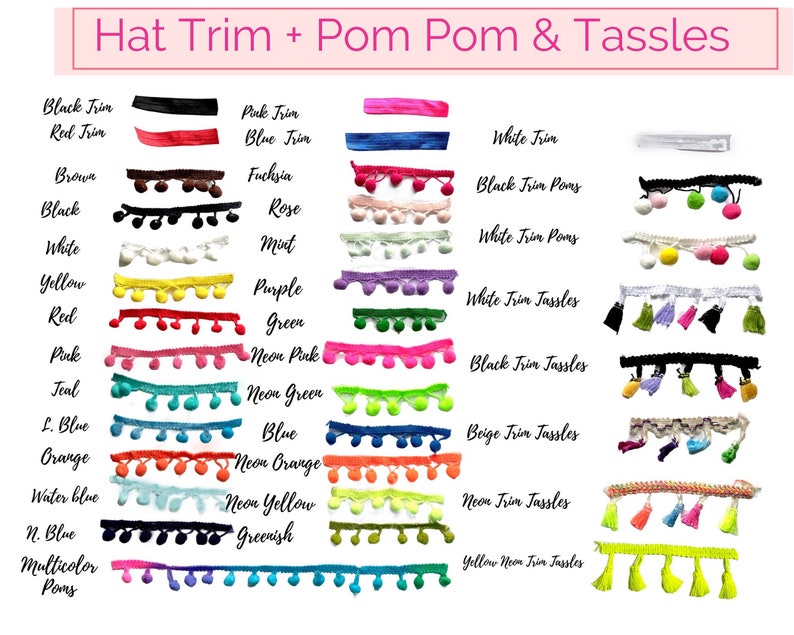 Personalized Custom Beach Floppy Multicolor Sequin Pom Pom Floppy Straw Sun hat image 4