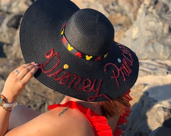 Custom Beach Floppy Hat – Bridal Shower, Bachelorette Gift