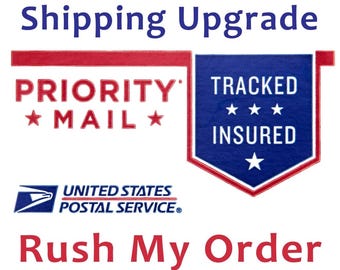 Shipping Upgrade | Priority Mail ONLY