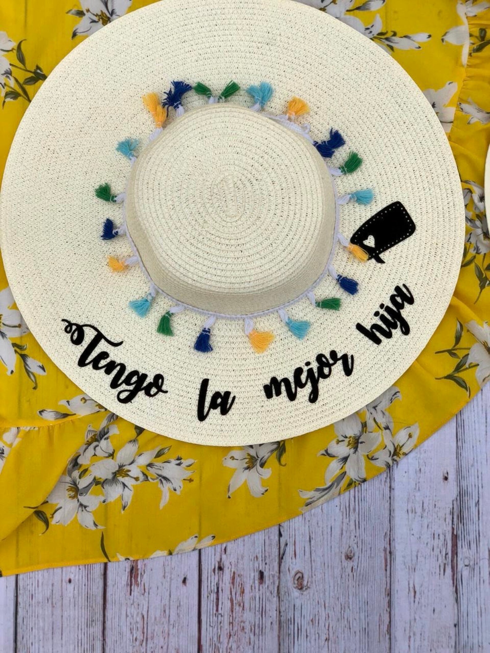 Personalized Floppy Hat Vinyl Personalized Sun Hat Floppy Etsy