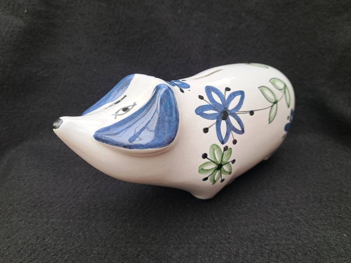 アンティーク Piggery Pottery陶器製ランプ サイン入り希少 1960s Pottery Pig - Etsy