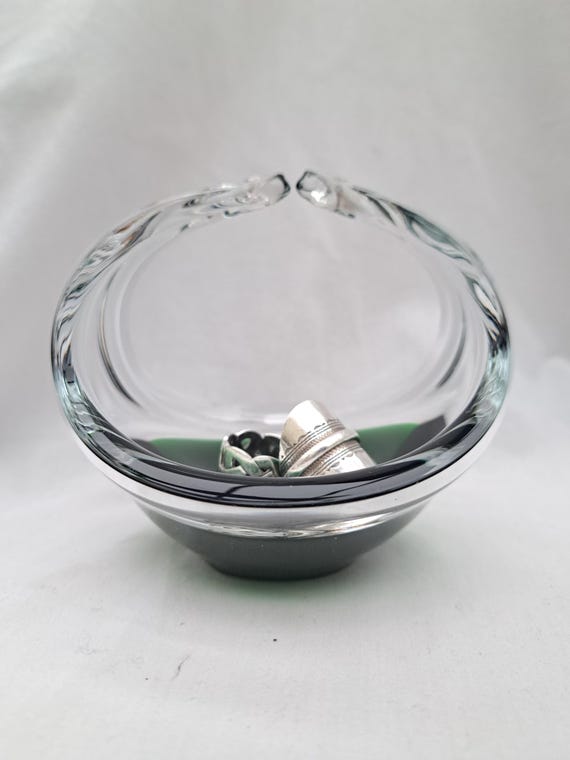 ベネチアンガラスのバスケット ムラノガラス ベネチアンガラスの