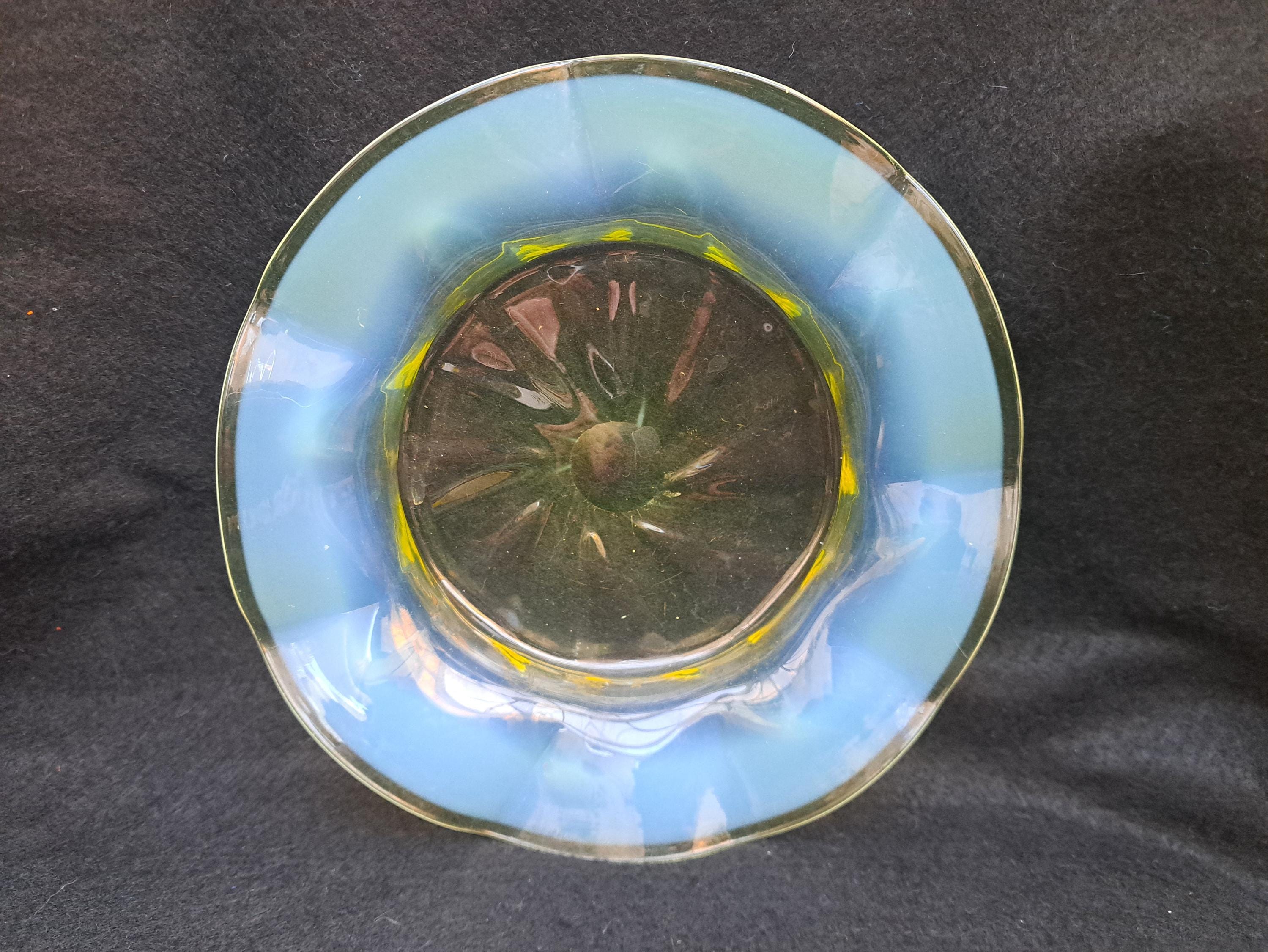 John Walsh Vaseline Glass - Etsy