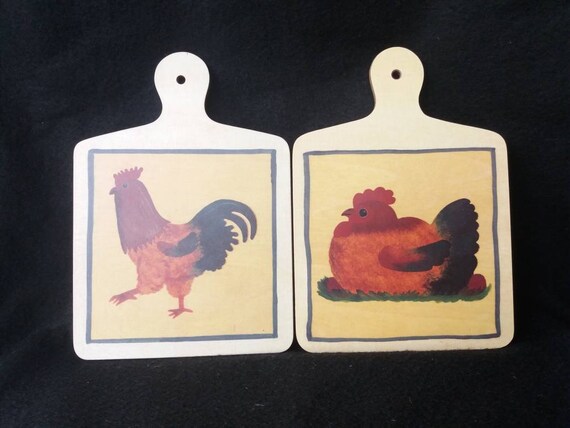 Rooster 2025 serving platter