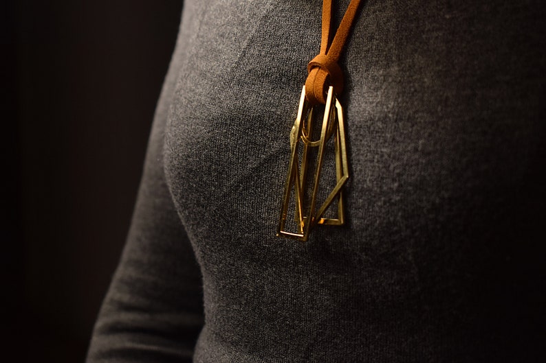 Modernist Jewelry Personalized Geometry Necklace Geometry Balance Sacred Geometry Pendant Jewelry From Spain Personalized Jewelry
