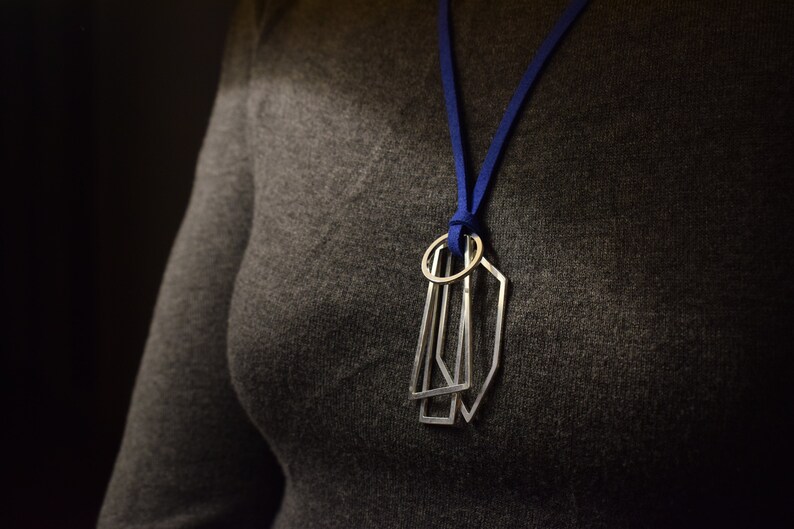 Modernist Jewelry Personalized Geometry Necklace Geometry Balance Sacred Geometry Pendant Jewelry From Spain Personalized Jewelry