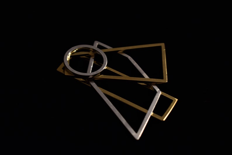 Modernist Jewelry Personalized Geometry Necklace Geometry Balance Sacred Geometry Pendant Jewelry From Spain Personalized Jewelry