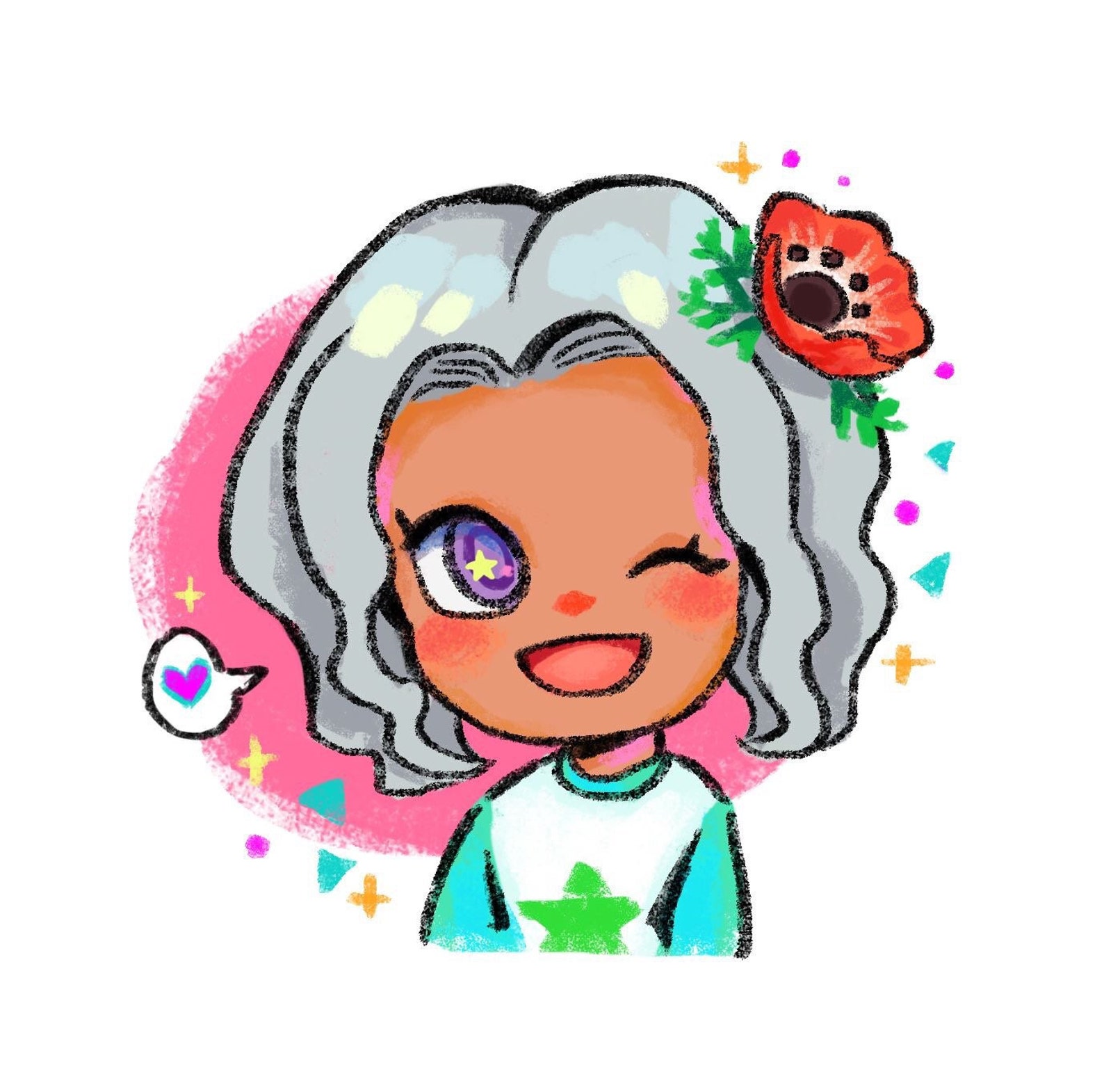 Animal crossing avatar commission Etsy