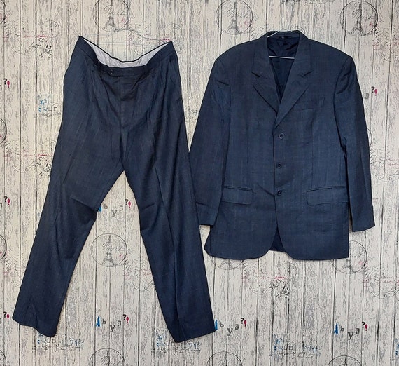 vintage burberry suit