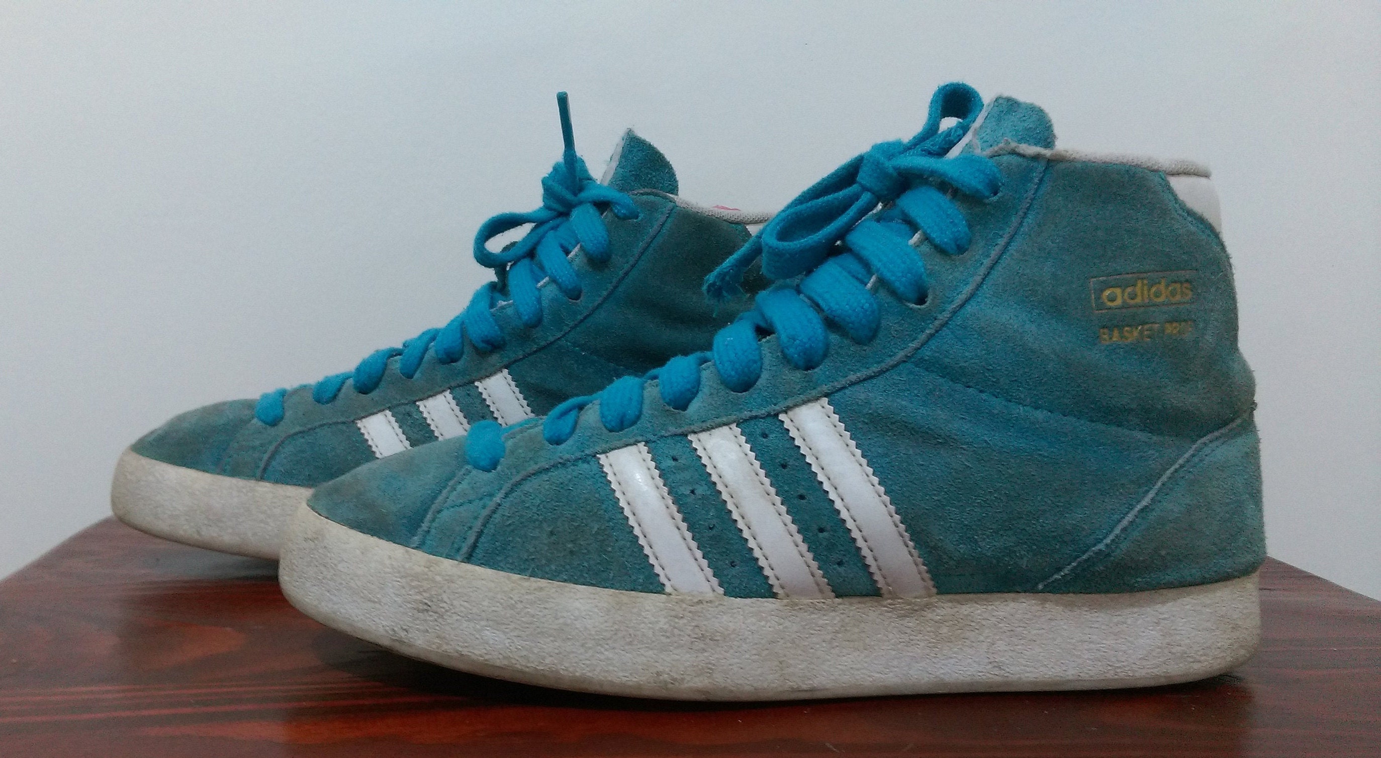 Adidas Originals Basket Profi Suede Trainers Blue Size: 7 | Etsy