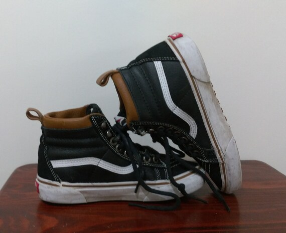 vans off the wall leather shoes